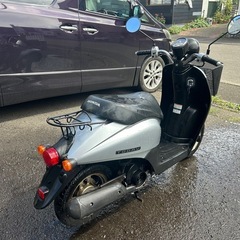 【あります】札幌ナンバー付き【自賠責8年5月26日まで即乗りOK】ホンダ トゥディ（Today）50cc AF67 4スト原付バイク　元女性オーナー　　オドメーター6桁 の画像