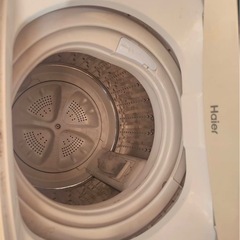 10月31日限定Haier 洗濯機 の画像