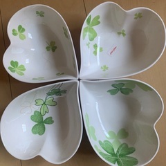 四つ葉のクローバー　お皿セットの画像