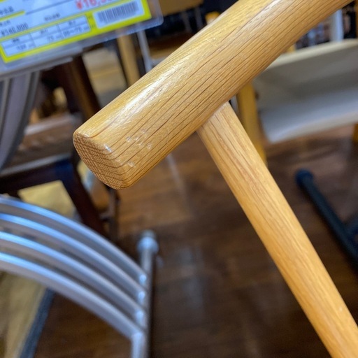 11/8値下げしました?人気?無印良品 アームチェア 丸脚 シンプル ナチュラル No.2636 NH
