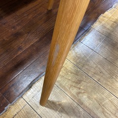 🪑人気🪑無印良品 アームチェア 丸脚 シンプル ナチュラル No.2636 NHの画像