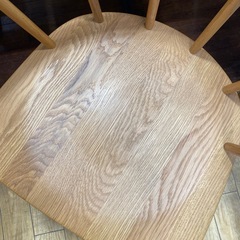 🪑人気🪑無印良品 アームチェア 丸脚 シンプル ナチュラル No.2636 NHの画像