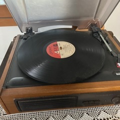 レコード レコードプレーヤーの画像