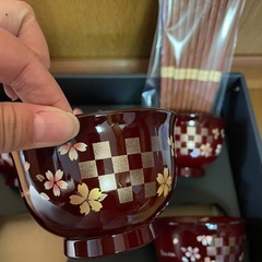【未使用】お椀&箸&箸置きセットの画像