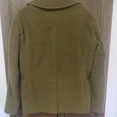 【Y00010】ALPHA INDUSTRIES（アルファインダストリーズ）Pコート　XS(M相当)の画像