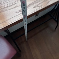 カウンターテーブル　二つの画像