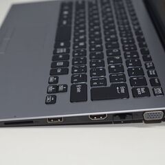 中古良品ノートパソコン SONY VJS132C11N Windows11+office core i5-7200U/爆速SSD256GB/メモリ8GB/13.3インチ/無線内蔵/WEBカメラの画像
