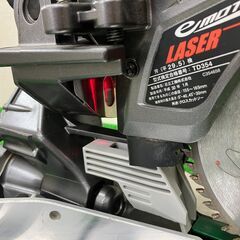 【SIW】HiKOKI 旧日立工機 C3606DRA(NN) 36V コードレス卓上スライド丸のこ【中古動作品】の画像