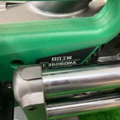 【SIW】HiKOKI 旧日立工機 C3606DRA(NN) 36V コードレス卓上スライド丸のこ【中古動作品】の画像