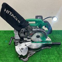 【SIW】HiKOKI 旧日立工機 C3606DRA(NN) 36V コードレス卓上スライド丸のこ【中古動作品】の画像