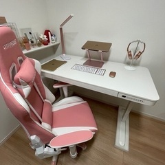 GTRACING ゲーミングチェア　ピンクの画像