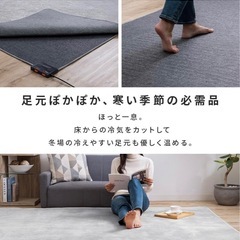 【美品】ホットカーペット　電気カーペットの画像