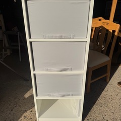 ✨IKEA風収納チェスト ワイド×2＋スリム×1 美品セット✨ の画像
