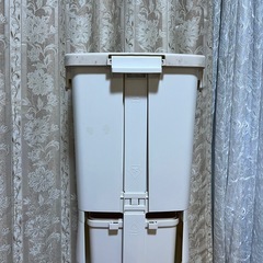 ゴミ箱　2段タイプの画像