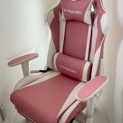 GTRACING ゲーミングチェア　ピンクの画像