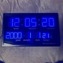 デジタル壁掛け時計　の画像
