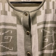 婦人デザインカーディガン　13号の画像