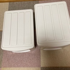 収納ケース(２個)の画像