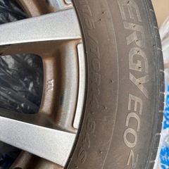 【決まりました
】夏タイヤ　4穴　175/70/14の画像