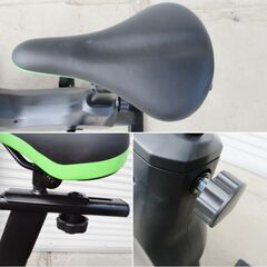 FITBOX　エアロバイク　FBX-001B_01　動作良好　フィットネスバイク　ブラック 負荷8段階調節可能　フィットボックス スピンバイク　168ZSの画像