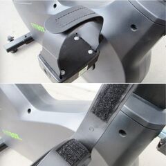 FITBOX　エアロバイク　FBX-001B_01　動作良好　フィットネスバイク　ブラック 負荷8段階調節可能　フィットボックス スピンバイク　168ZSの画像