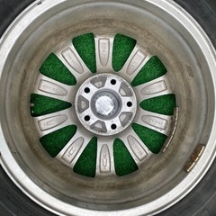 🟥スパイクタイヤ 205/60R16 16インチ スパイクタイヤ＆ホイール 2本！⑩の画像