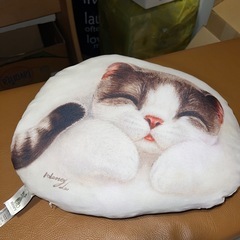 猫好きさんへ　猫クッション