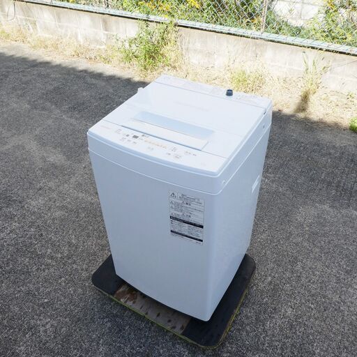 東芝 / TOSHIBA  洗濯機 4.5kg　AW-45M7(W)  2019年製