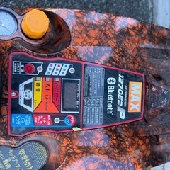 【美品】MAX マックス 11L 常圧 スーパーエアコンプレッサー AK-L1270E2P エアーコンプレッサー　2020年の画像