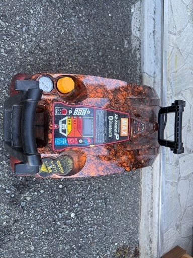 【美品】MAX マックス 11L 常圧 スーパーエアコンプレッサー AK-L1270E2P エアーコンプレッサー　2020年
