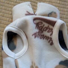 小型犬用　冬服　ボア、フリース　Мサイズ　ハンドメイド　未使用品　3点の画像