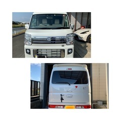 令和4年式エブリィワゴンのOEM車スクラムワゴンPZターボSPハイルーフです(๑･̑◡･̑๑)の画像