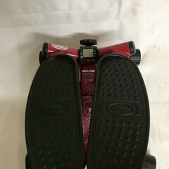 【北見市発】ナイスデイ NICEDAY 健康ステッパー ND-1R 赤 運動不足解消 有酸素運動 (E3692tnnYM)の画像