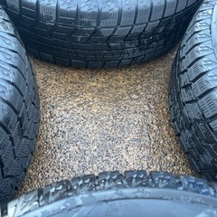 195/65R15 日産純正ホイール付スタッドレスタイヤ4本セットの画像