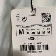 ZARA 新品タグ付きジャケットの画像