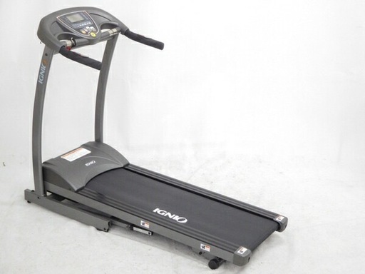 ★早い者勝ち★ランニングマシーン・ウォーキングマシーン・KS13031302・IGNIO イグニオ・折りたたみ式・高さ124cm×長さ163×幅64cm