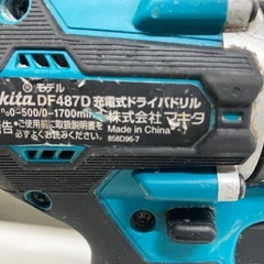 マキタ充電式ドライバドリル　DF-487D リサイクルショップ宮崎屋　住吉店25.10.29の画像
