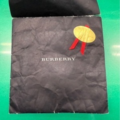 未使用品　バーバリー　ハンカチ　ピンク　一部シミアリの画像