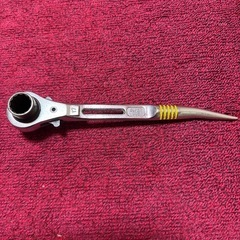 ② 両口ラチェットレンチ　17×19 シノ　ラチェット　工具　DIYの画像