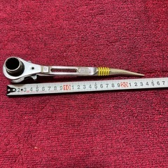 ② 両口ラチェットレンチ　17×19 シノ　ラチェット　工具　DIYの画像