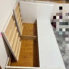 セミダブルへベッドの画像