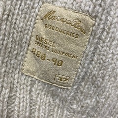 DIESEL ウール100%ニット
 の画像