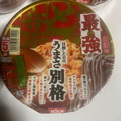 最強どん兵衛かき揚げそば5個の画像