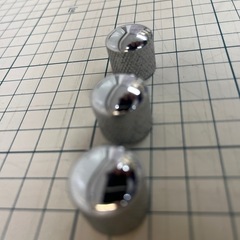 squire クローム
メッキ コントロールノブ 3個セットの画像