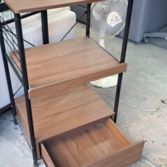 【リサイクルショップどりーむ天保山店】No.4465　レンジラック　収納　使い道色々　写真参照🎵　おすすめ商品です🎵の画像