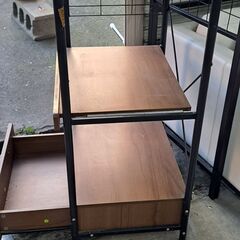 【リサイクルショップどりーむ天保山店】No.4465　レンジラック　収納　使い道色々　写真参照🎵　おすすめ商品です🎵の画像