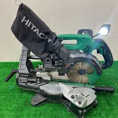 【SIW】HiKOKI 旧日立工機 C3606DRA(NN) 36V コードレス卓上スライド丸のこ【中古動作品】の画像