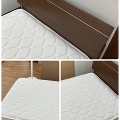 S383 ⭐ ASLEEP タンスのゲン シングルベッド 幅97cm USED の画像