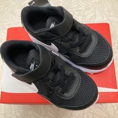 【新品】NIKE ナイキ エアマックス 14cm ブラック ホワイト キッズ ベビー スニーカーの画像