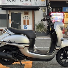 【🔥程度抜群•低走行🔥】YAMAHA ビーノ AY02 シルバー 新型【品薄のため売り切れ御免】の画像
